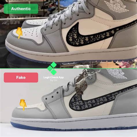 fake dior air jordan 1|dior x air jordan 1 shoes.